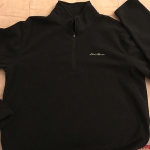 Eddie Bauer 1/4 zip fleece pullover